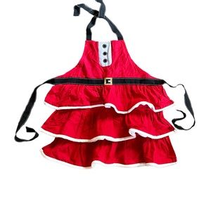 Mr. & Mrs. Santa Claus Aprons for the Kitchen